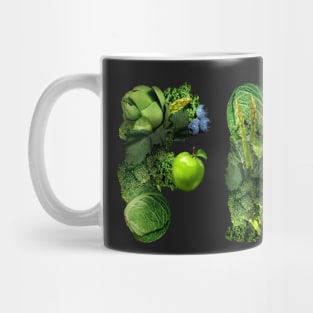 Vegetables Spelling Fit Mug